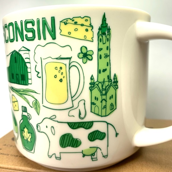 Starbucks Mug WISCONSIN Been There Series NEW 2019 - Picture 2 of 8